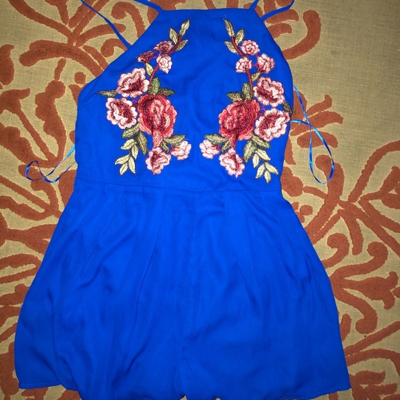 Floral romper - Picture 1 of 3